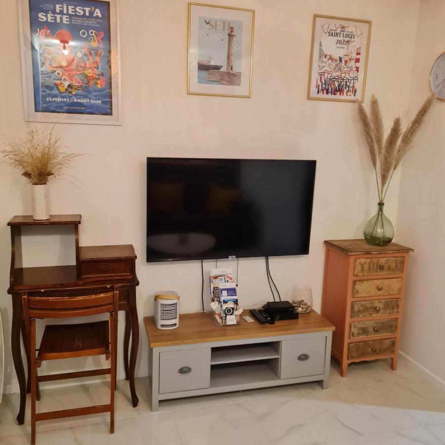 Sete, T2 Cosy Et Atypique, Jardin Chateau D'Eau, Centre Ville ภายนอก รูปภาพ